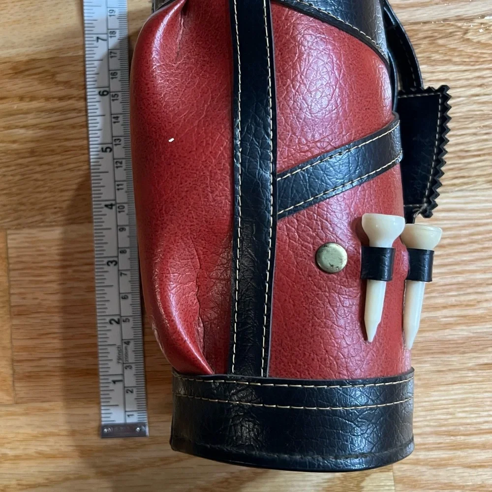 Vintage Golf Bag Pen Pencil Holder